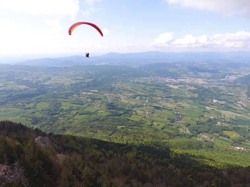 Site de décollage de vol libre du Mont du Chat