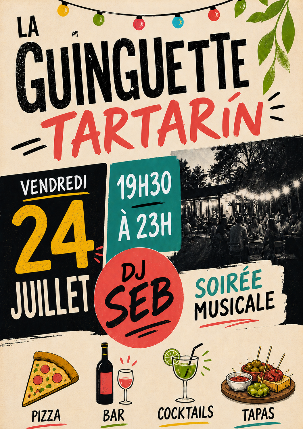 DJ Seb à la Guinguette Tartarin