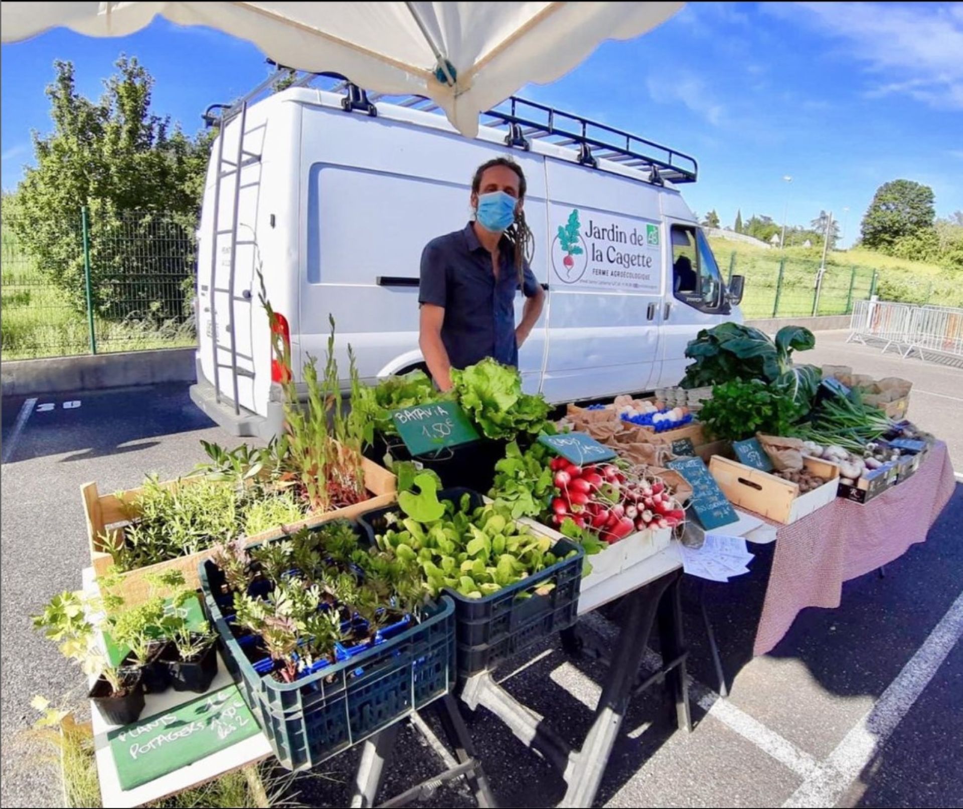 Marché de Vourles