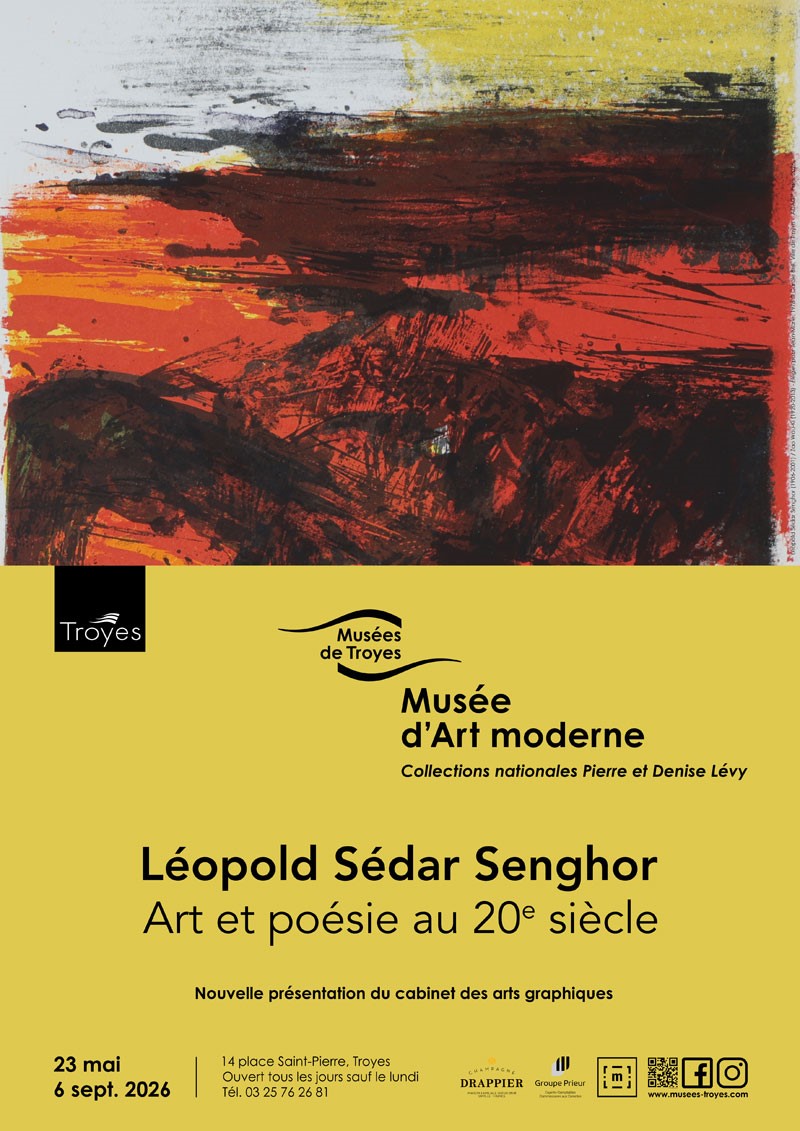Léopold Senghor – Art et poésie au 20e siècle — visuel événement