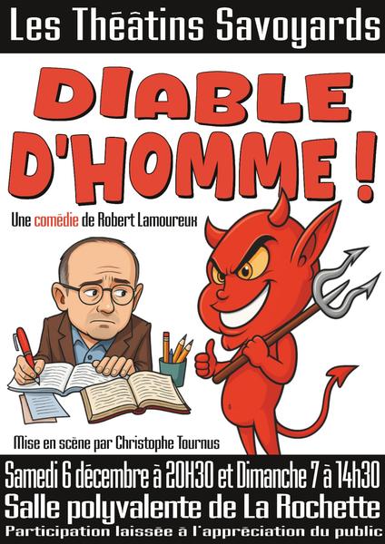 Pièce de théâtre : "Diable d'homme !"