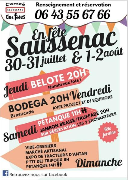 Saussenac en fête