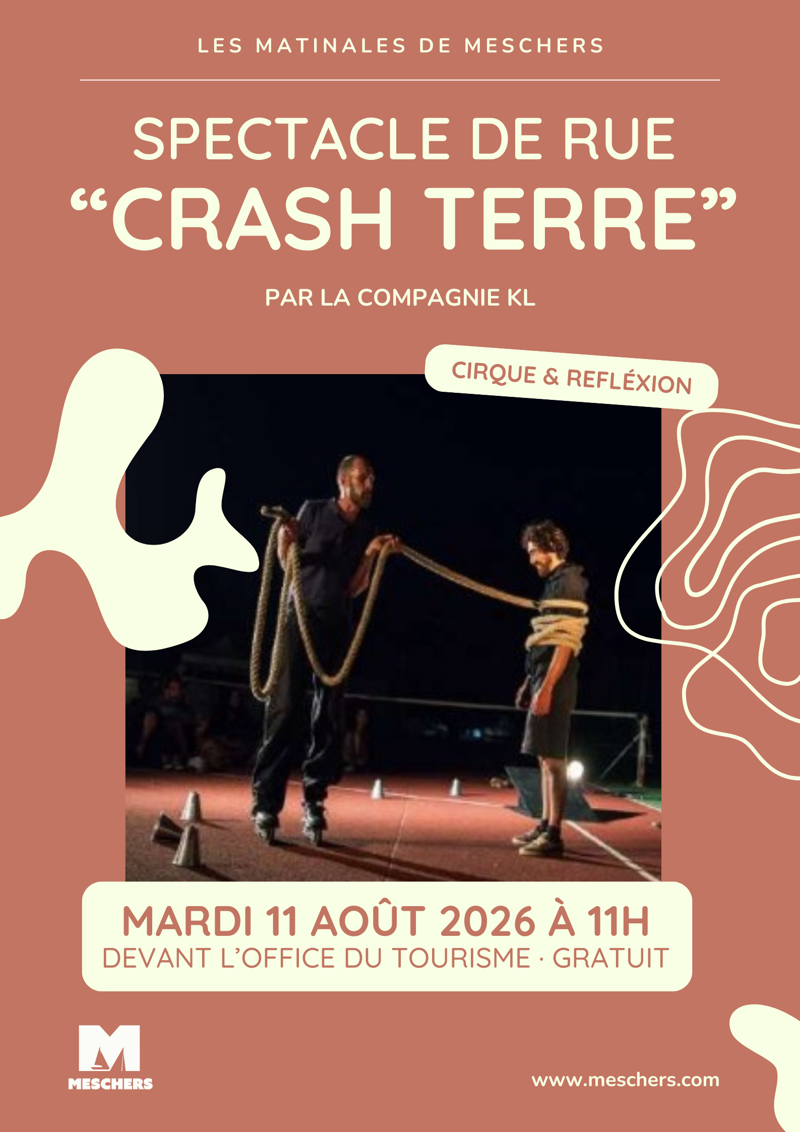 Spectacle de rue "Crash Terre"