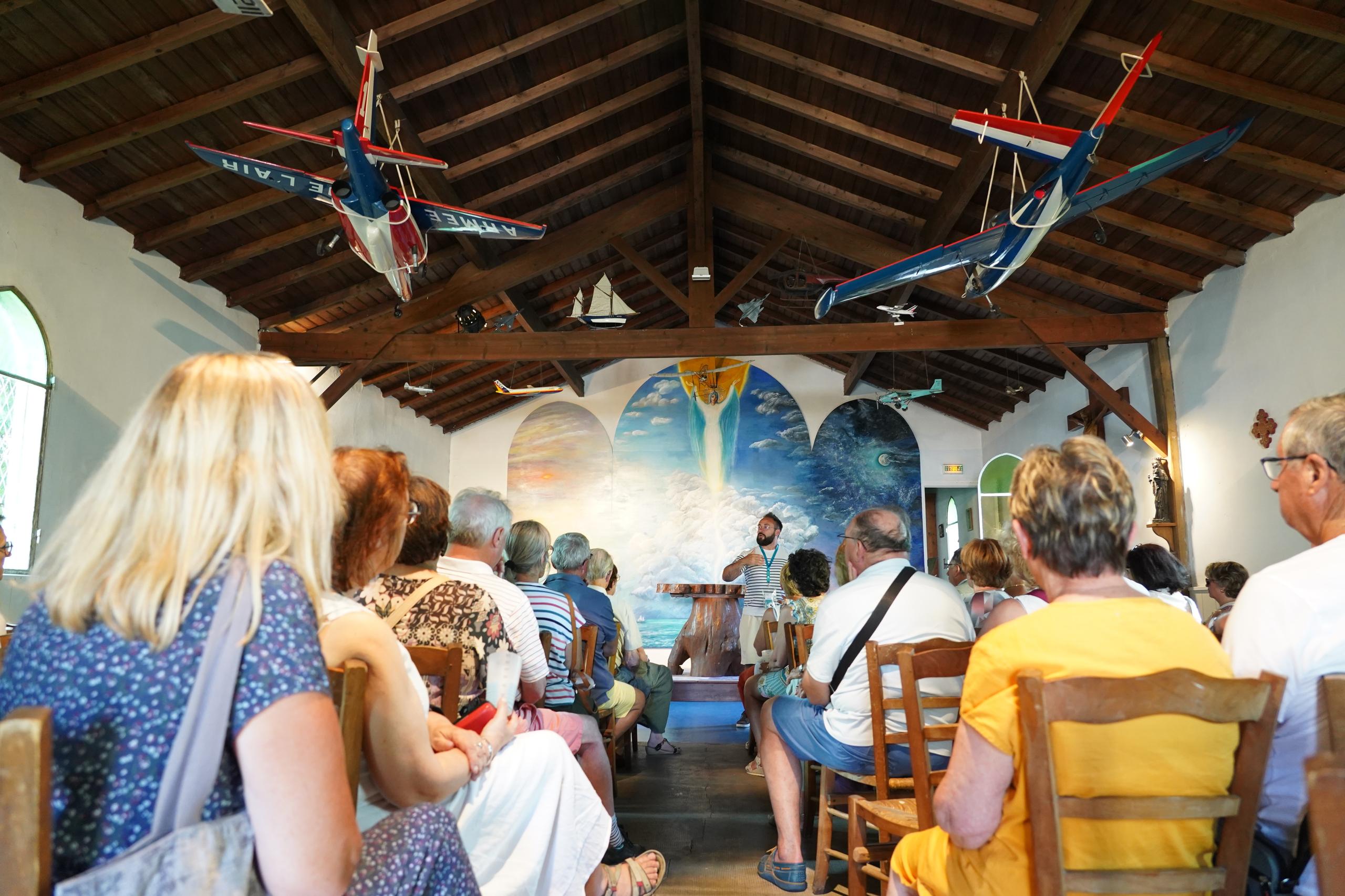 Découverte de la Chapelle des Aviateurs