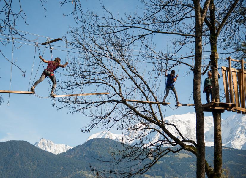 Accrobranche chez Passy Accro'Lac_Passy