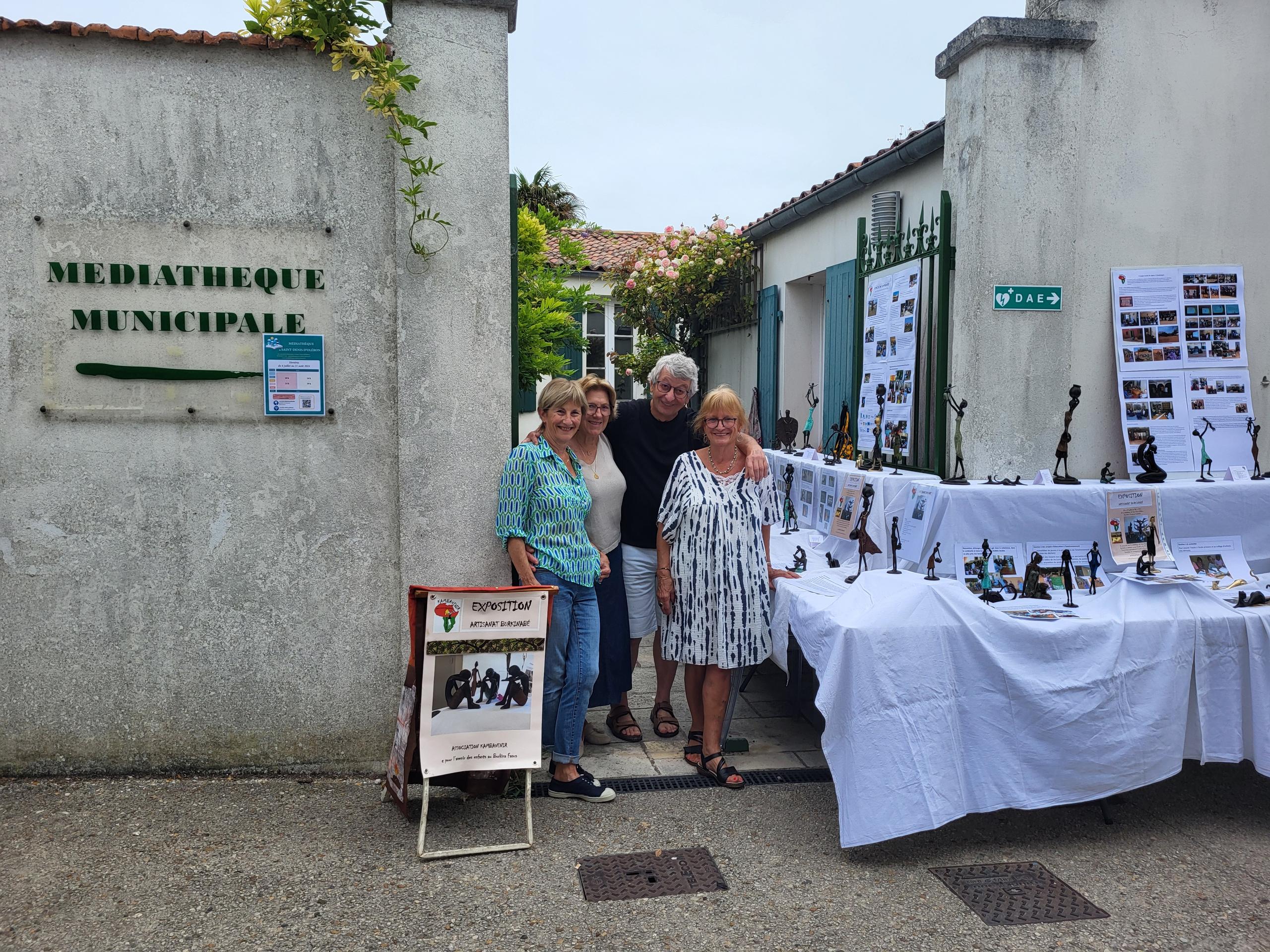 Exposition-vente de l'association Kambavenir