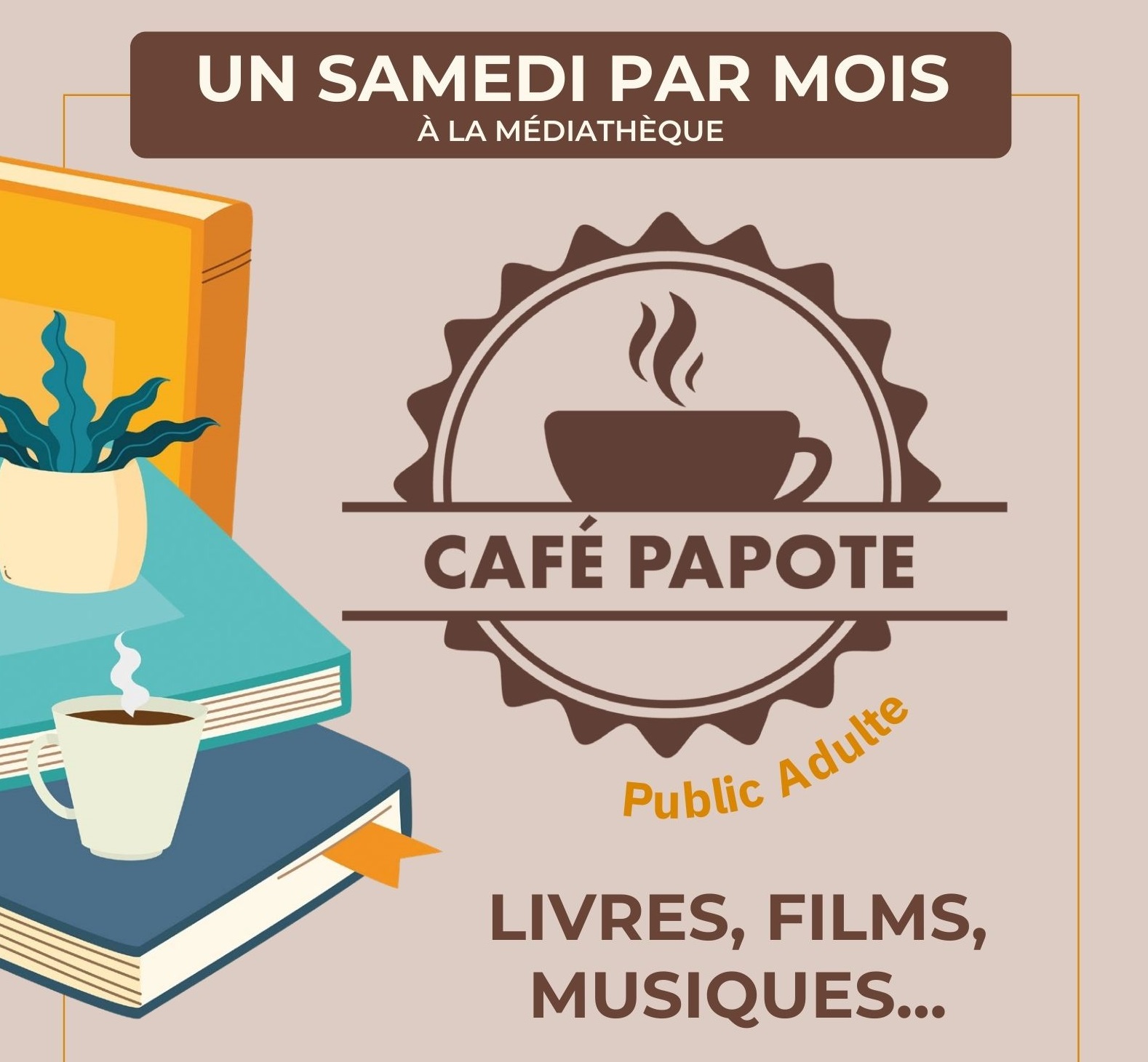 Café Papote - à la Médiathèque