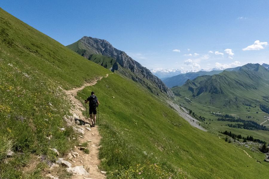 Massif de Tournette-Aravis GRP® - Partie Nord en 4 jours à pied_La Clusaz