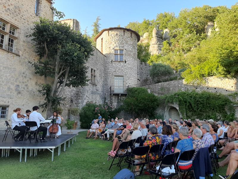 Festival Cordes en ballade : le concert off_Vogüé
