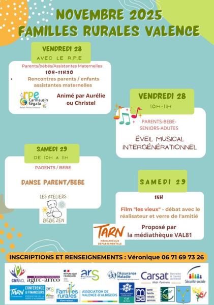Rencontres parents enfants, assistantes maternelles