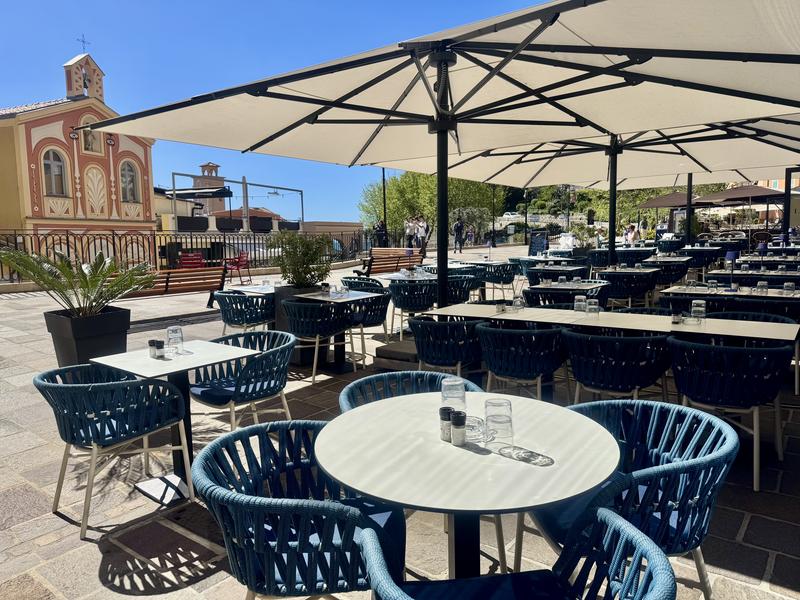 Terrasse vue mer , vue Hotel Welcome