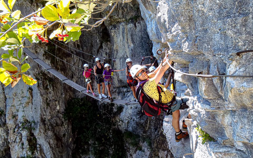 Sortie Via Ferrata du Mont