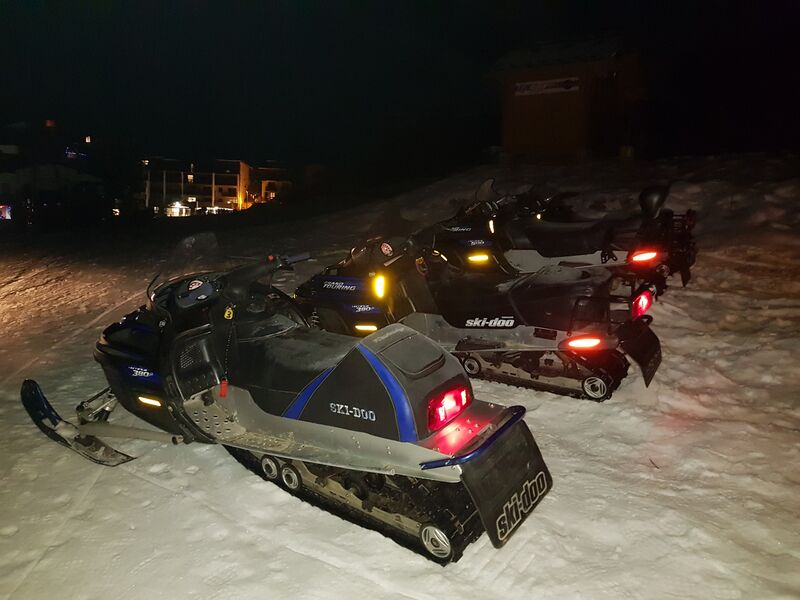 Moto neige à Chabanon