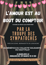 Théâtre "L'amour est au bout du comptoir"_Marlhes