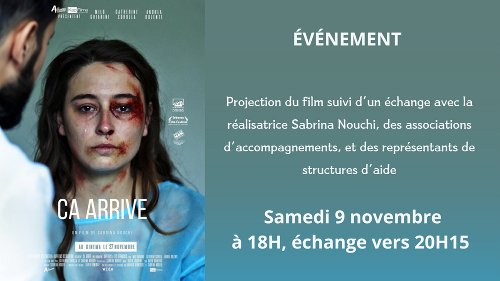 Projection du film "ça arrive" Le 9 nov 2024