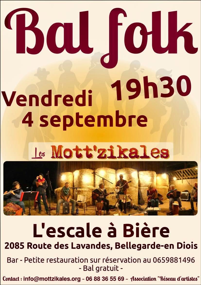 Bal Folk à l'Escale à bière
