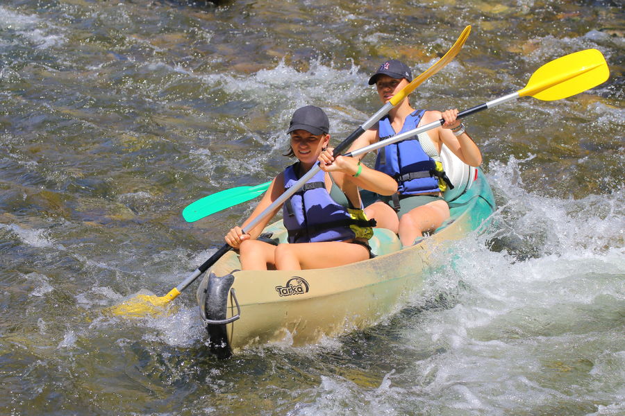 Canoë - Kayak de Vallon à St Martin d'Ardèche - 32 km / 1 jour avec Alain Bateaux