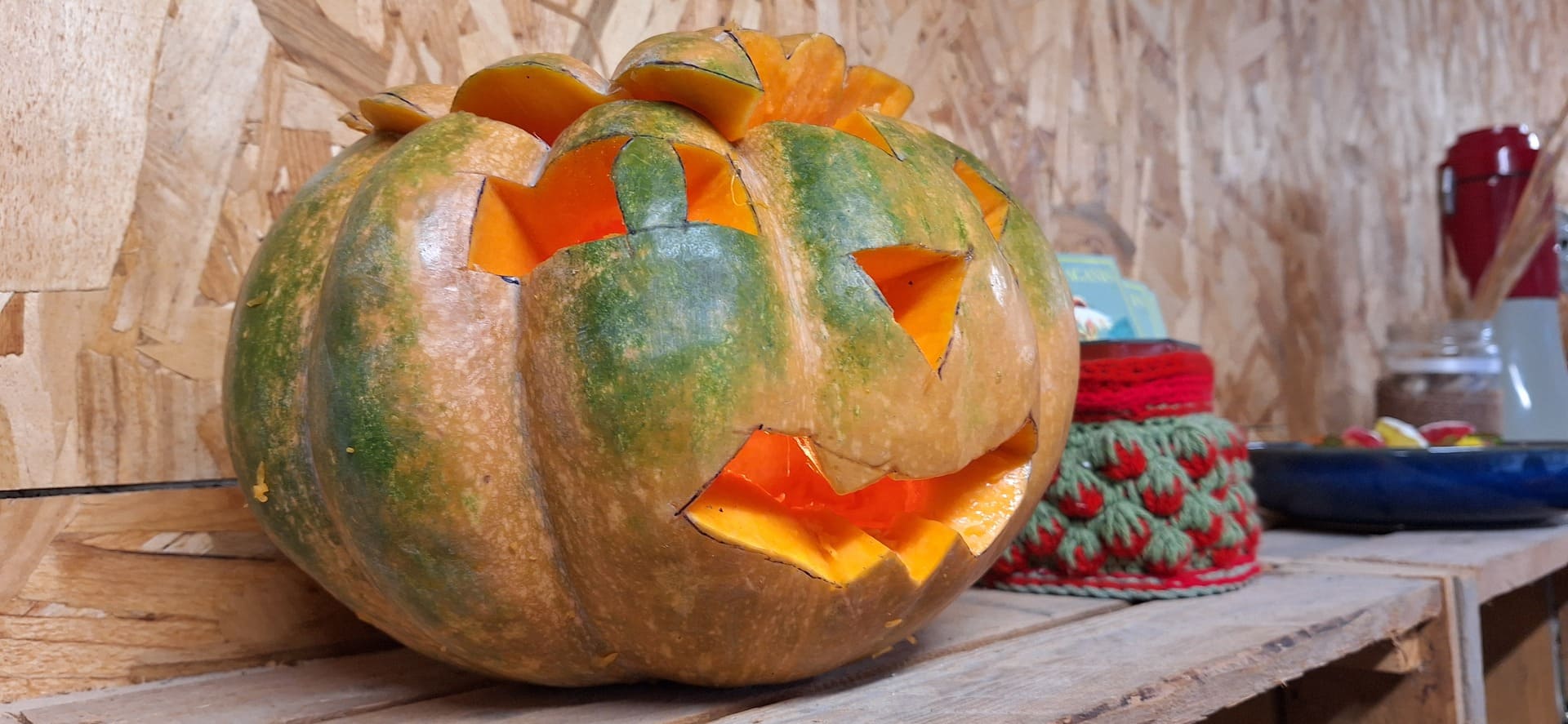 Atelier d'Halloween à la ferme Aïoli Caganis - photo 3