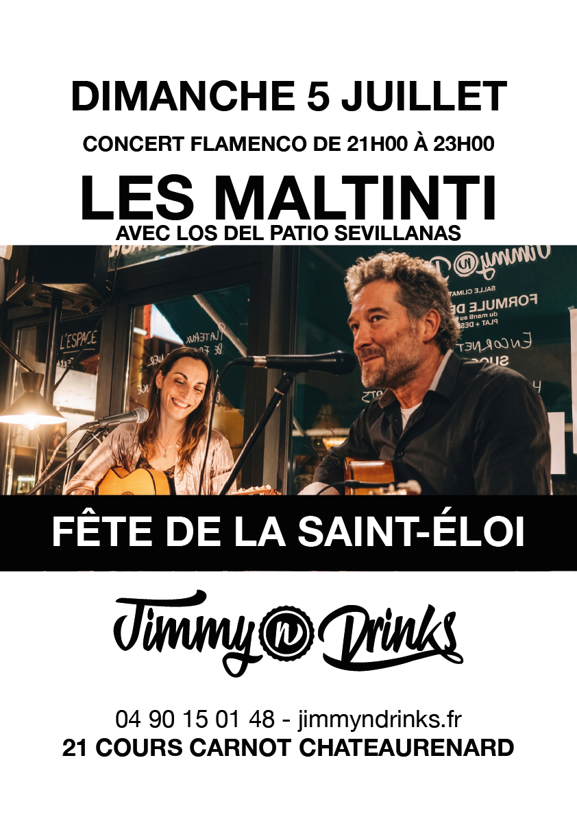 Concert "Les Maltinti" chez Jimmy n Drinks