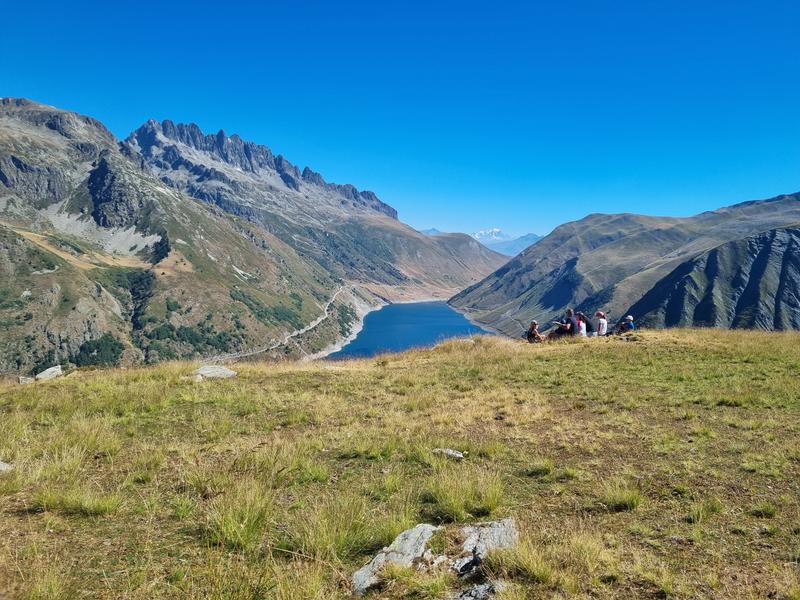 Col du Sabot, vue sur le lac de Grand'Maison