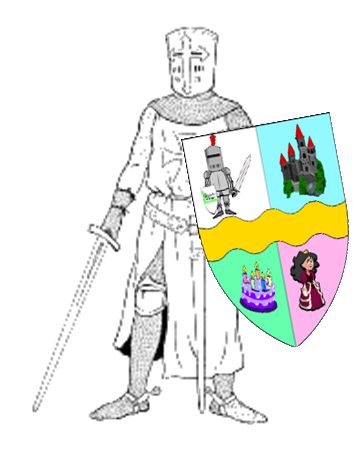 Gouter d'anniversaire : princesse ou chevalier au Château de Villebois-Lavalette