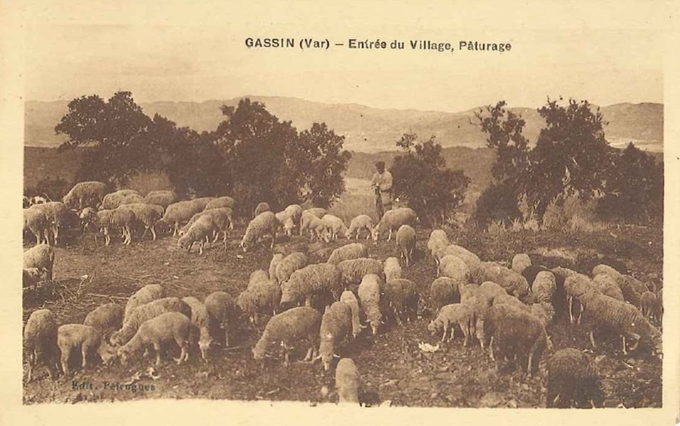La place Louis Collomp autrefois