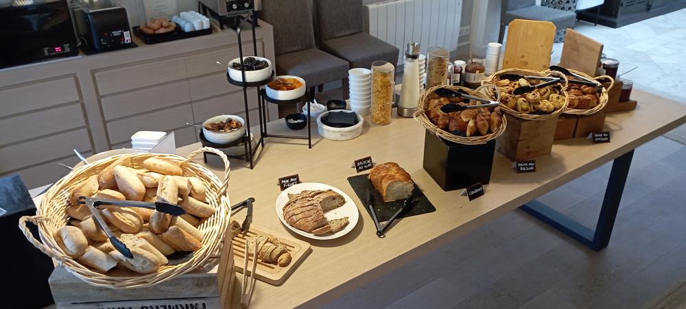 Buffet petit déjeuner