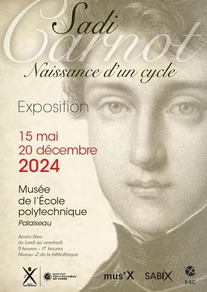 Exposition temporaire : Sadi Carnot, naissance d'un cycle (les 200 ans de la thermodynamique) 