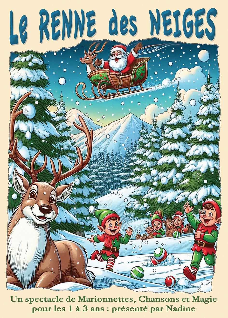 Le renne des neiges