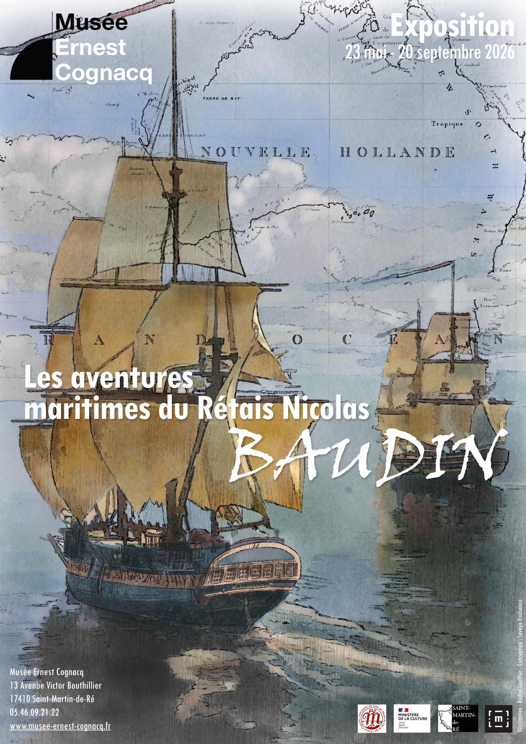 Exposition "Les aventures maritimes du Rétais Nicolas Baudin"