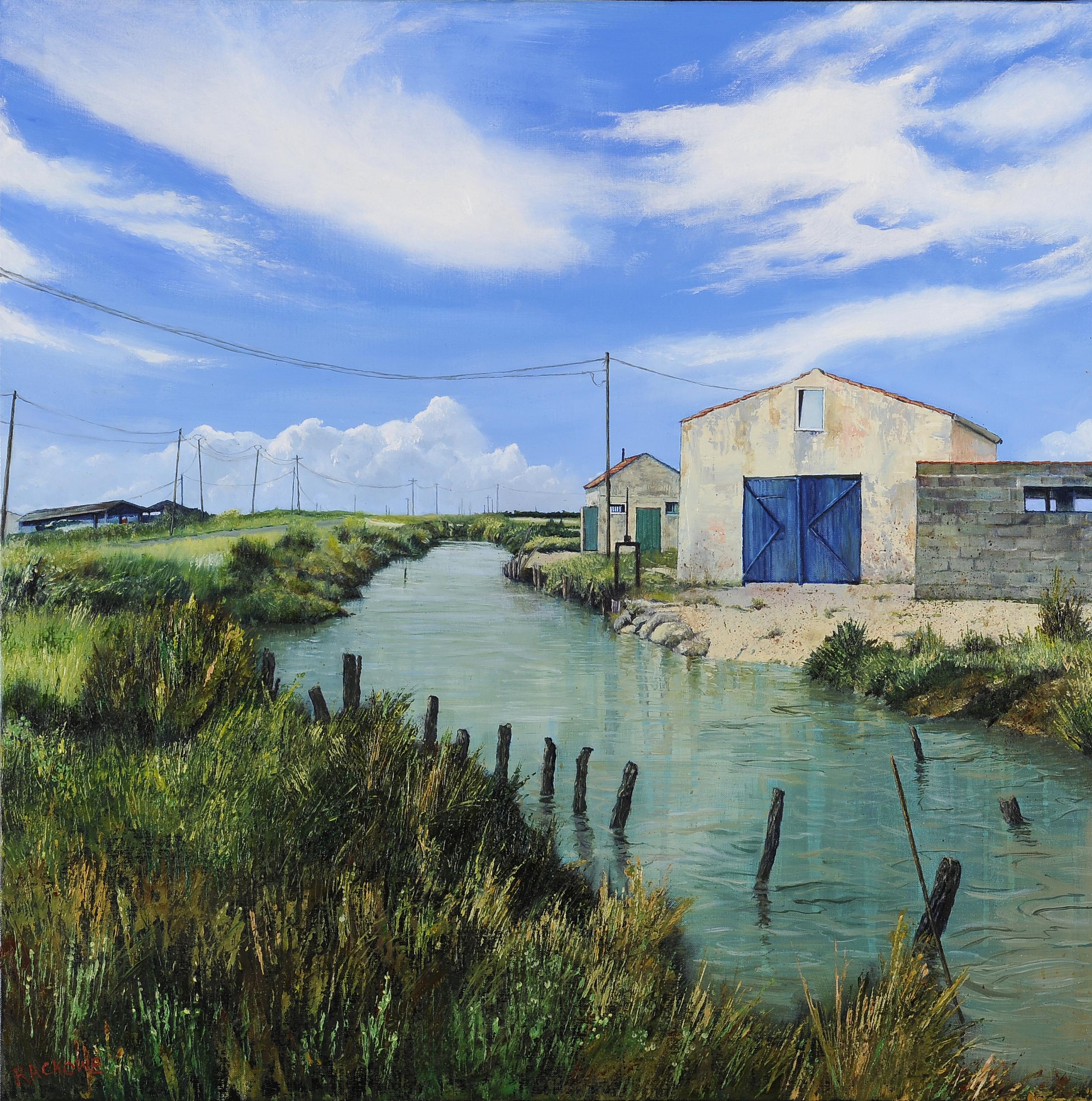Exposition peintures Amanda Rackowe: "Entre Marais... et Marées