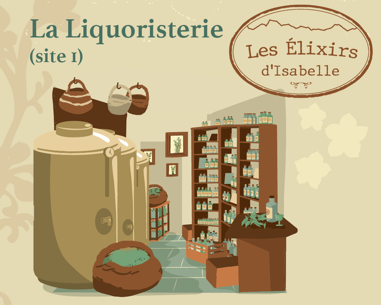 Visite de la liquoristerie 'Les Elixirs d'Isabelle'