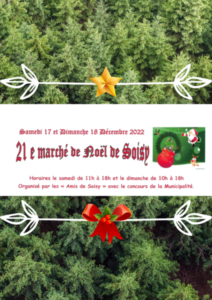 Marché de Noël Soisy-sur-Ecole
