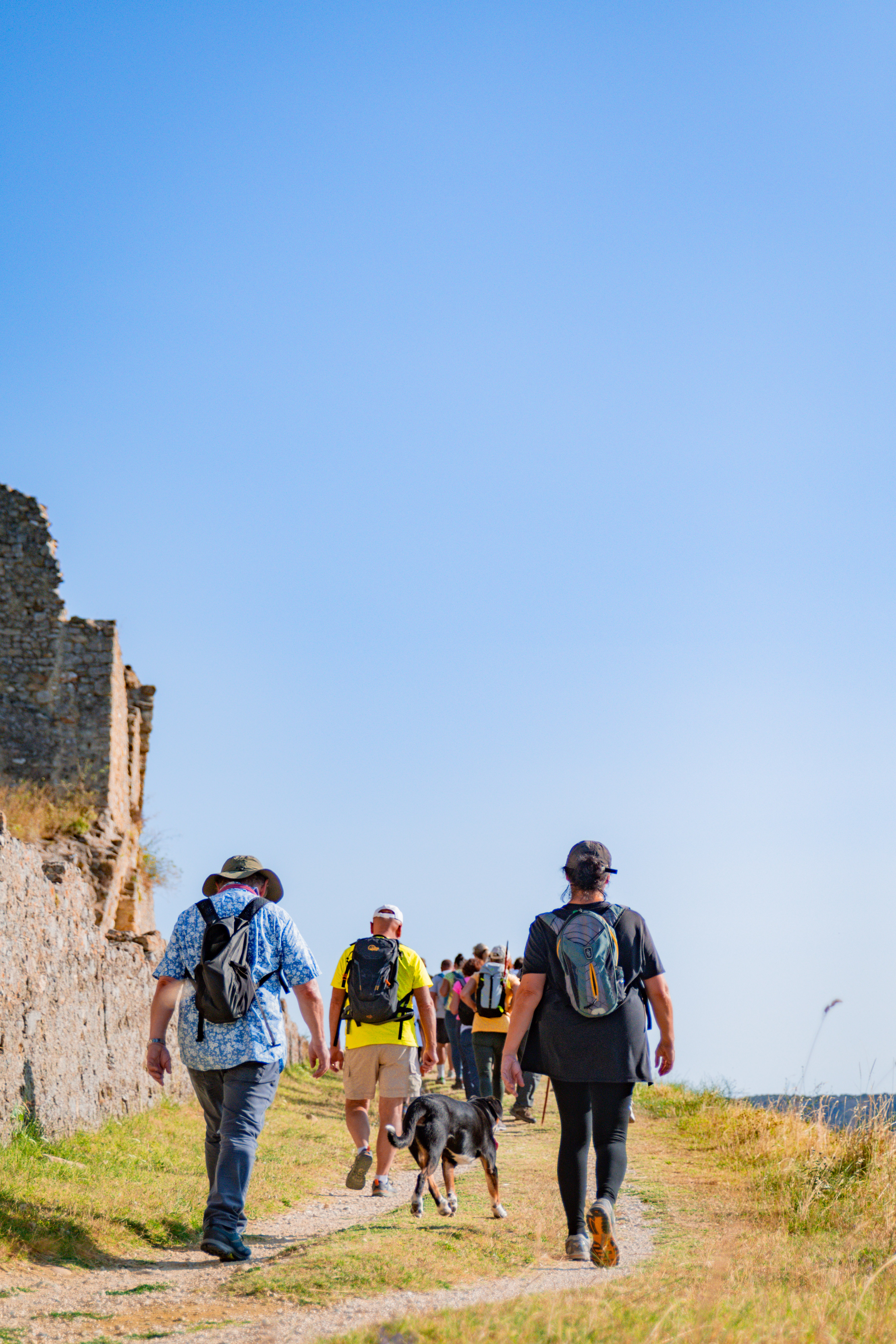 Randonnée au coucher de soleil - Allan