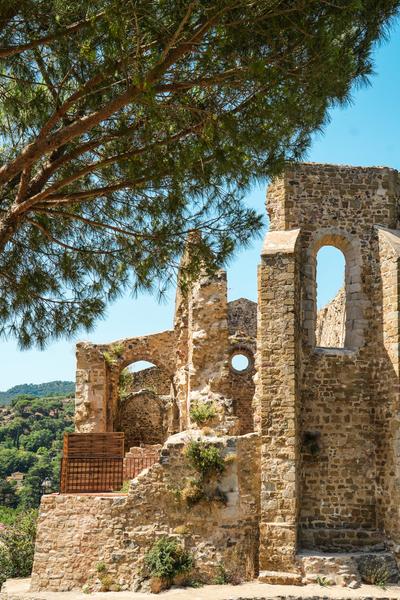 Ruines de l'ancienne église St Pons_Collobrières