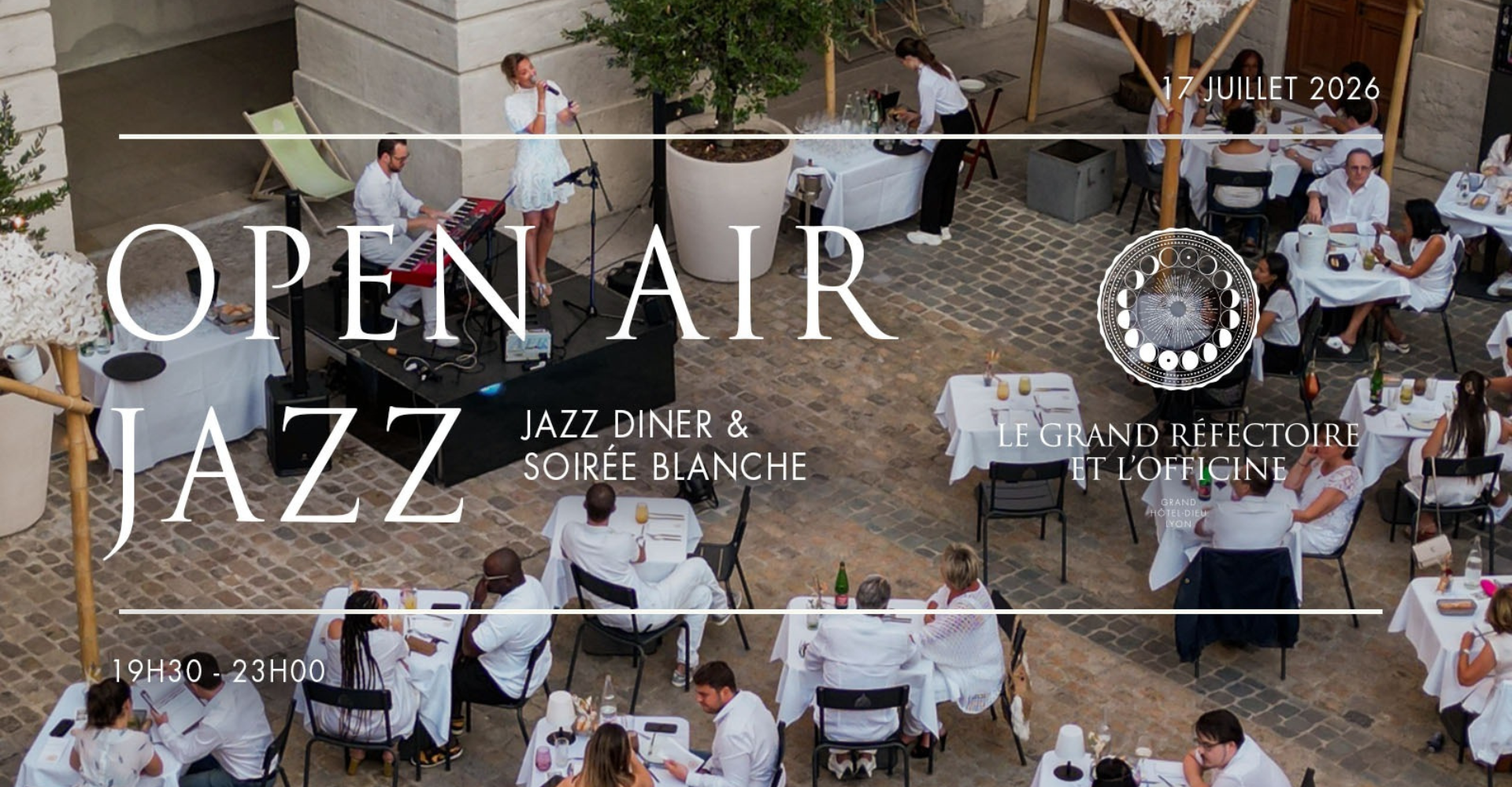 Live jazz music au Grand Hôtel Dieu