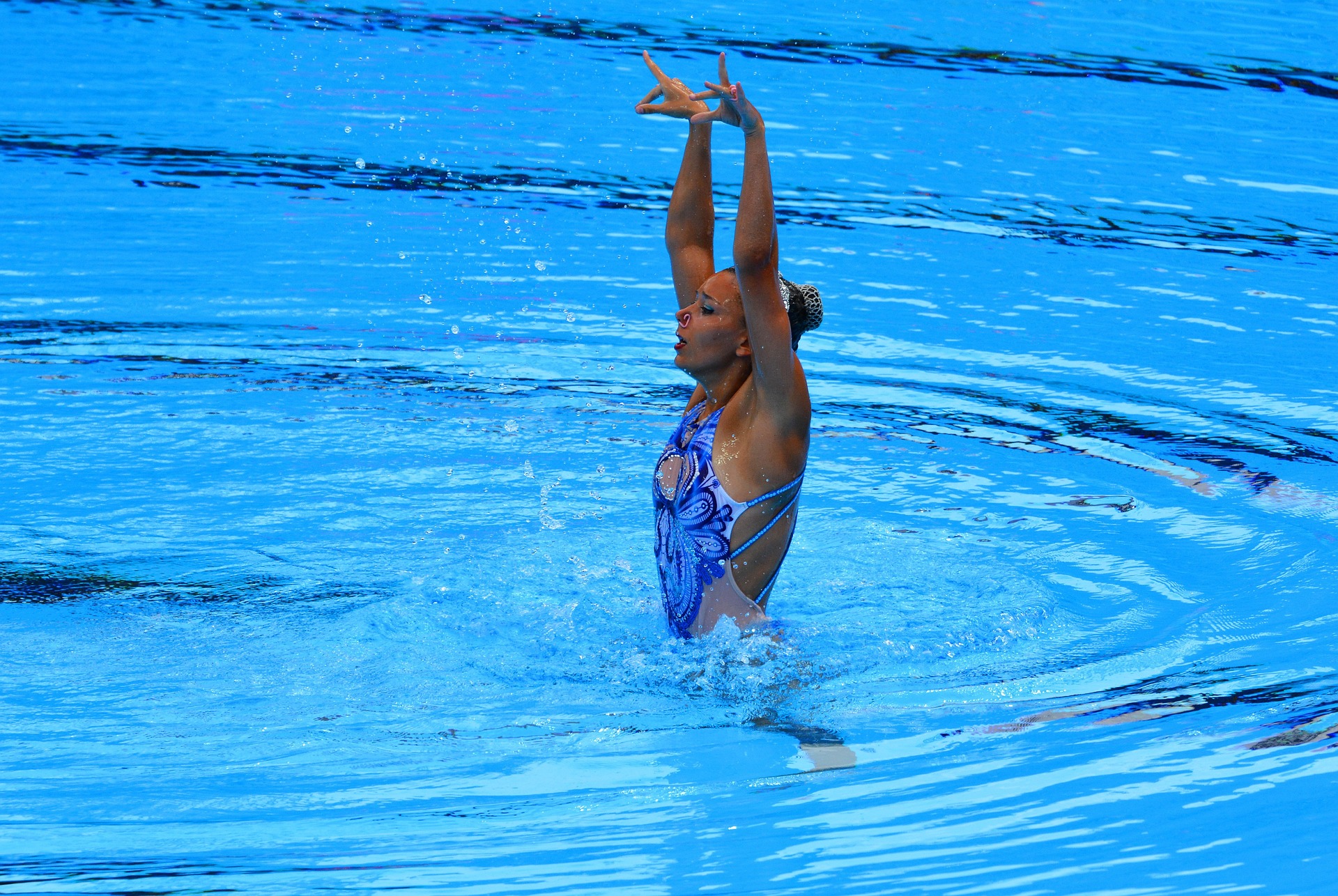 Découverte de la natation synchronisée et pique nique partagé