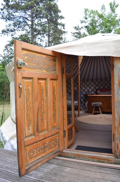 La yourte mongole des Géorennes_Champfromier