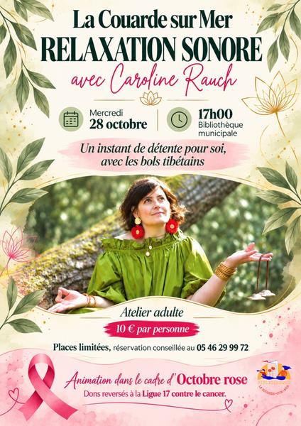 Octobre Rose - Relaxation sonore
