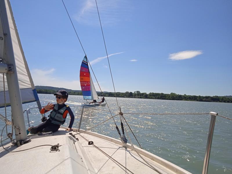 Activité voile avec Nauticlub_Serrières de Briord