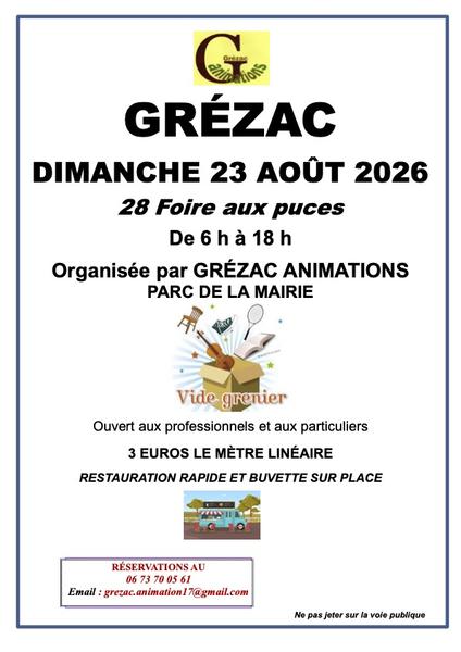 28 ème Foire aux puces