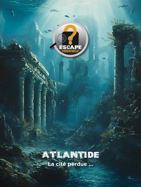 L'affiche de l'escape game "Atlantide"