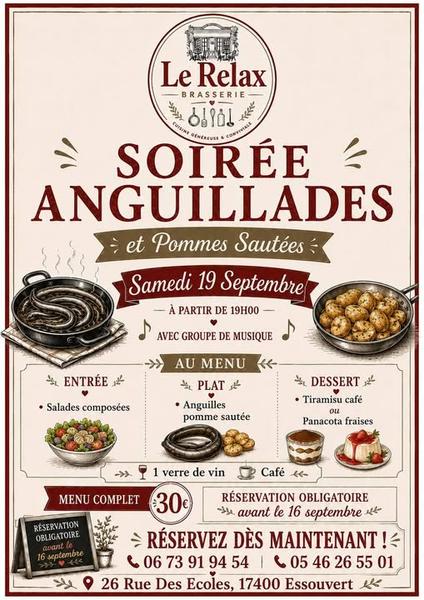Soirée Anguillade