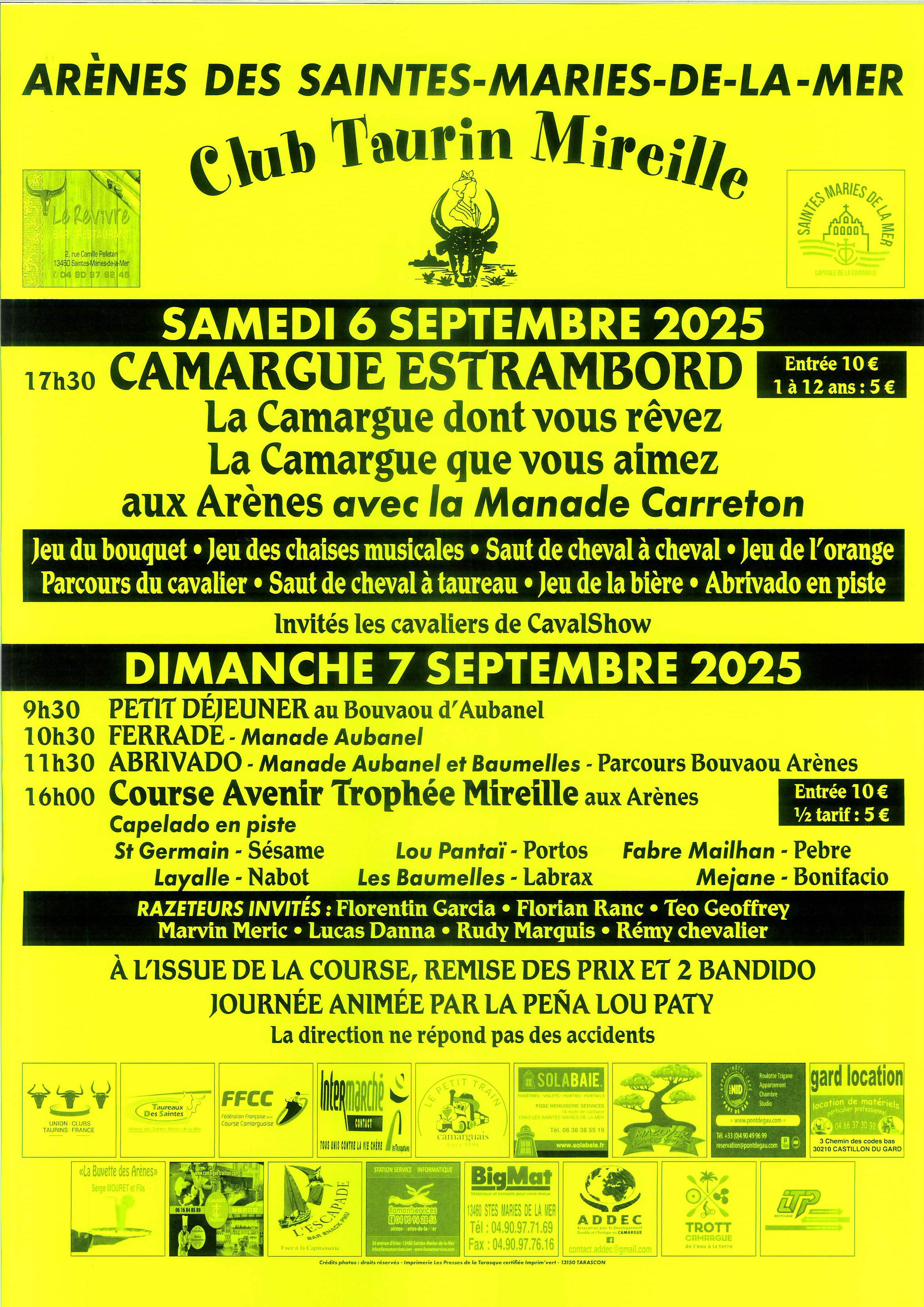 Fête du Club Taurin Mireille