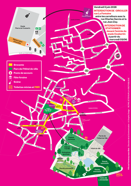 Plan  des Fêtes de la Madelon 2026 à Fontenay 
