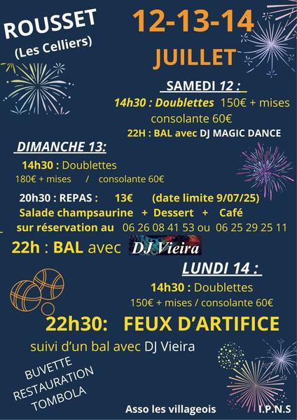 Fête de Rousset Serre-Ponçon_Rousset-Serre-Ponçon - © Fête de Rousset Serre-Ponçon_Rousset-Serre-Ponçon Fête de Rousset Serre-Ponçon_Rousset-Serre-Ponçon - © Fête de Rousset Serre-Ponçon_Rousset-Serre-Ponçon
