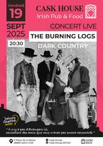 Concert live au Cask House : The Burning Logs_Saint-Chef-Office de Tourisme des…