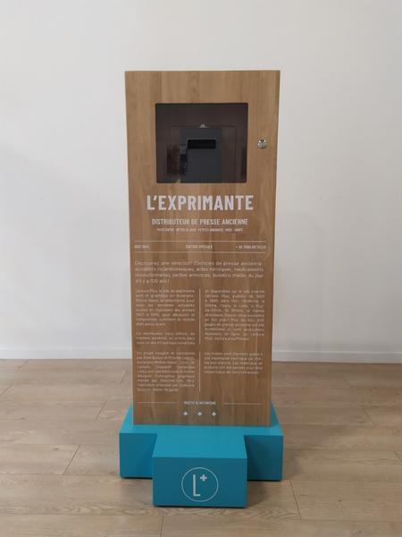 L\'Exprimante - Distributeur de presse ancienne