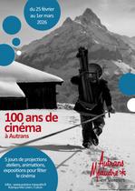 Affiche de l'évènement des 100 ans du cinéma d'Autrans_Autrans-Méaudre en Verco…