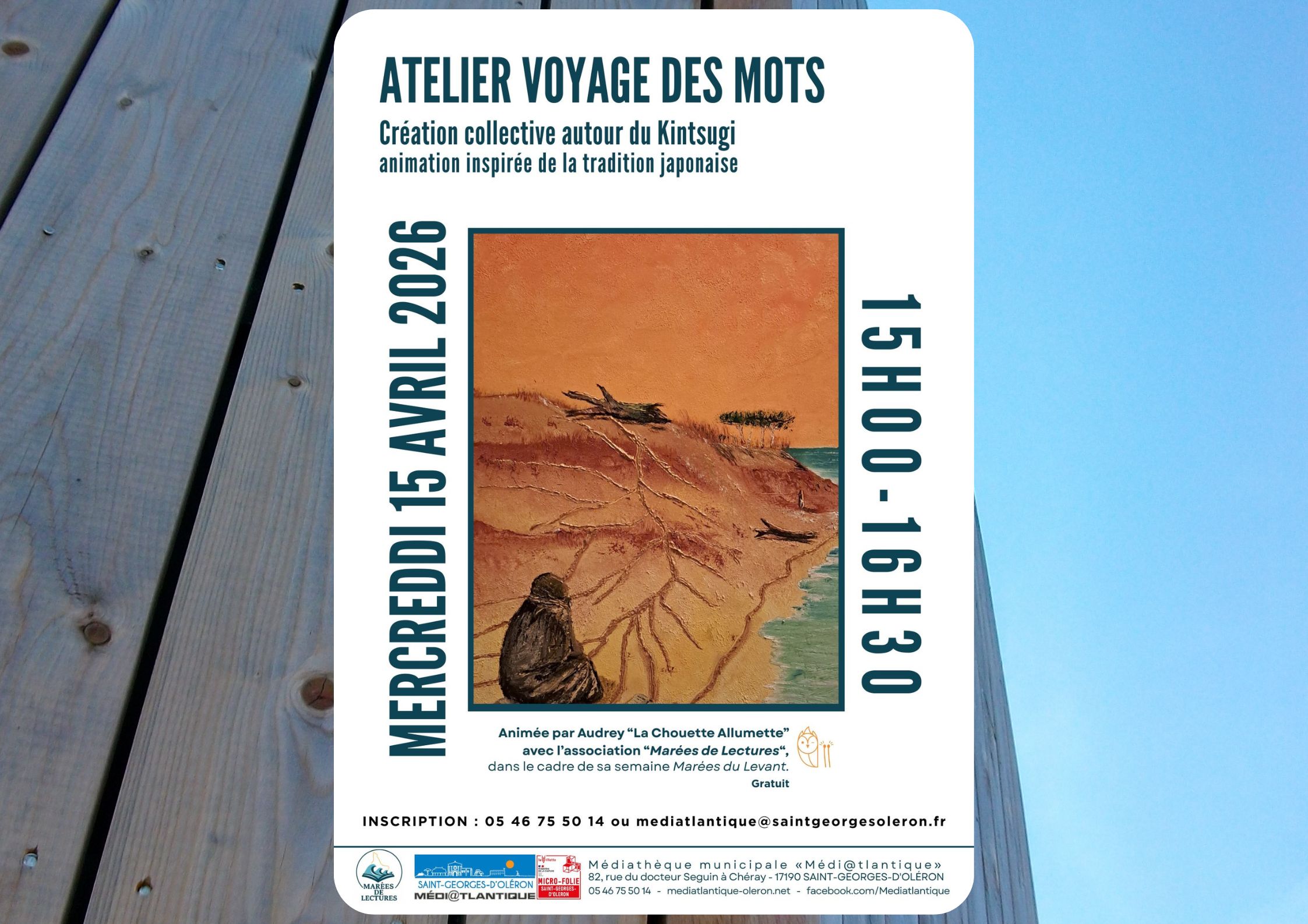 Atelier "Voyage des mots" aves La Chouette Allumette